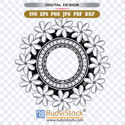 Polynesian Pattern Vector Download Circle Tattoo Design For Digital Art Stencils