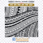Get Polynesian SVG for Stationery & Card Craft