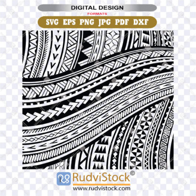 Get Polynesian SVG for Stationery & Card Craft