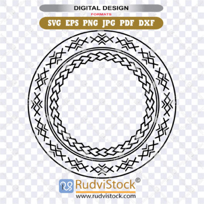 Polynesian Art | Samoan Malu Symbols | Vector Tattoo | Downloadable