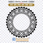 Polynesian Pattern Vector Download Circle Tattoo Design For Cricut And Silhouette