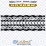 Female Wrist Band Tattoos For Females Polynesian Tribal Bracelet Vector Illustration