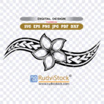 Select this island style Flower pattern for your mug sublimation printing