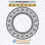 Cook islands patterns, Tongan Polynesian circle tribal tattoo design, samoan circle patterns