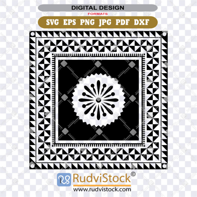 Fijian Pattern Decor Background for Instant Download | Rudvistock