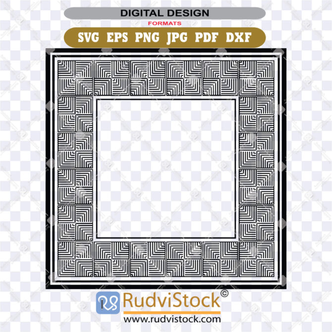 Polynesian Frame: 6 High-Quality Digital Files | Rudvistock