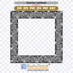 Tongan frame border