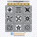 Order Tribal SVG Pattern for Leather Crafting