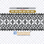 Maori Polynesian Tattoo Sleeve Tribal Bracelet Vector Ethnic Patterns For Body Art