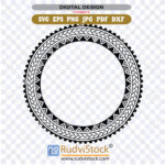 Samoan Circle Pattern Polynesian Tribal Svg For Shirt Design And Digital Art Projects