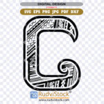 polynesian tribal letters, polynesian lettering, Polynesian letter G designs