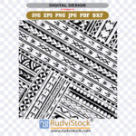 Grab Polynesian SVG for Mug Sublimation Printing