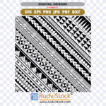 Download Tribal Pattern SVG for Gift Printing