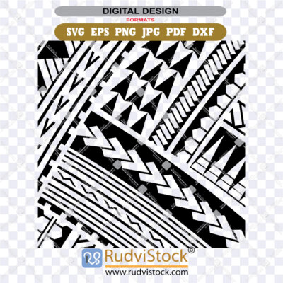 Polynesian Background SVG: Buy for Digital Crafting