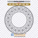 Polynesian | Samoan Malu Circle Symbols | Vector Tattoo | Ready-to-Download