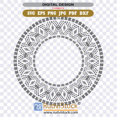 Polynesian | Samoan Malu Circle Symbols | Vector Tattoo | Ready-to-Download