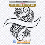 Purchase our Polynesian SVG art for professional laser engraving