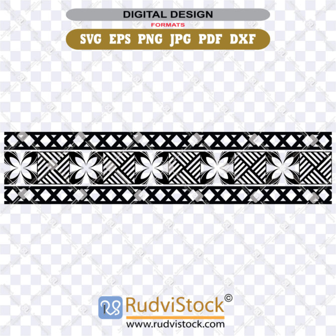 Islander Patterns Simple Polynesian Tattoo Tribal Band Pattern Design: Unique Tattoo Files ...