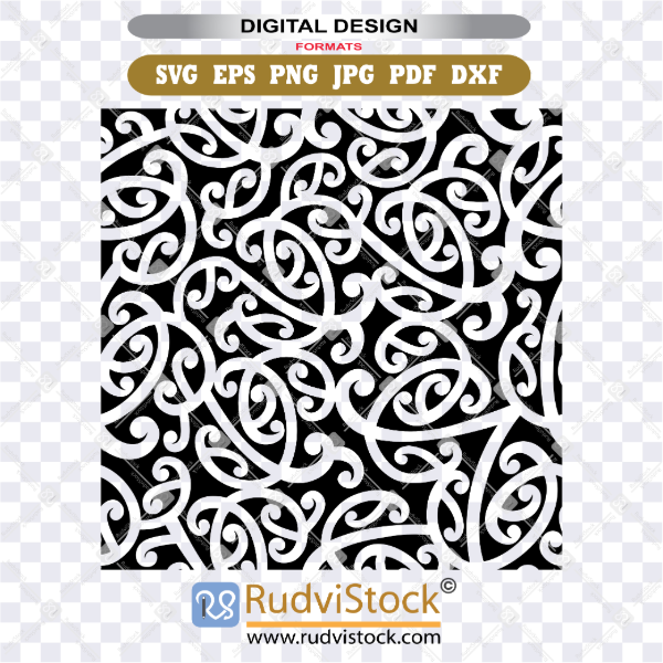 Download Polynesian Pattern for Canvas Bag Print