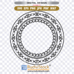 Polynesian Art | Samoan Malu Symbols | Vector Tattoo | Downloadable