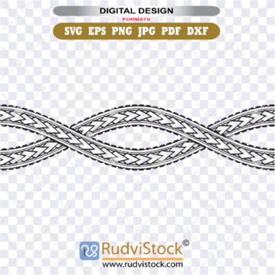 Vector Graphics Of Maori Polynesian Tattoo Bracelet Tribal Sleeve With Island Soul