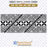 Polynesian Tattoo Vector Tribal Band Design Ethnic Sleeve Patterns For Vector Art