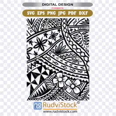 Get Polynesian Background SVG for Phone Case Skin