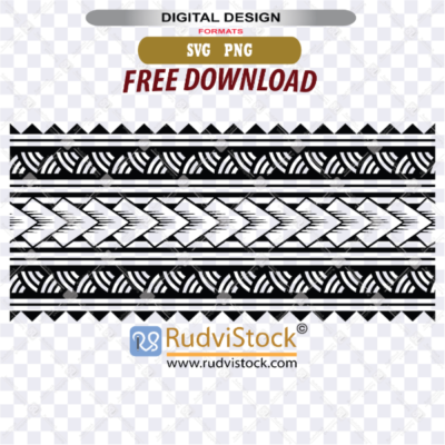 High-quality Polynesian tattoo tribal art featuring traditional Maori ornaments and ethnic frame styles.