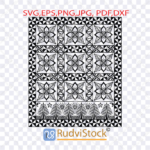 Buy Tribal Pattern SVG for High-End Merch Print