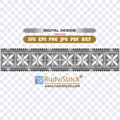 Polynesian Tattoo Design Bracelet Tribal Maori Wristband Vector For Temporary Ink