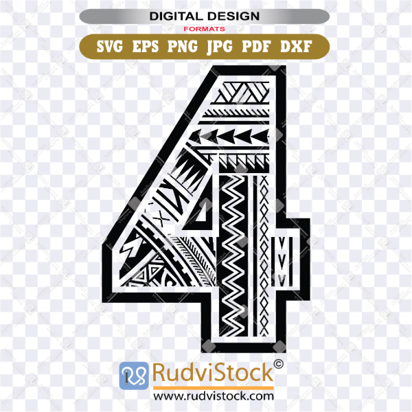 Polynesian Tribal Tattoo Pattren