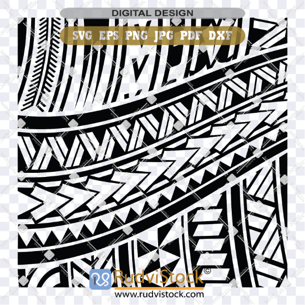 Samoa_design_t Polynesian Samoan Tattoo Vector Pattern Background SVG layout design