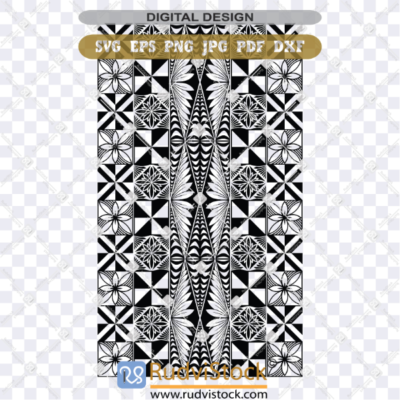 Tongan tapa pattern background SVG vector design for digital download.