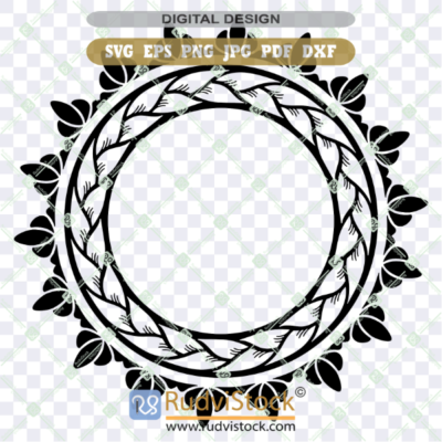 Polynesian circle Tribal pattern