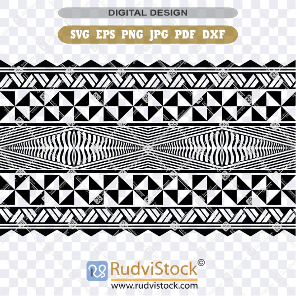 Tongan Pattern Border Manula