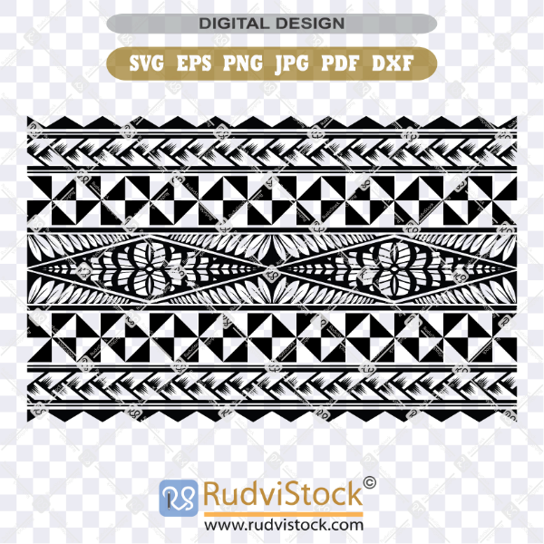 Tongan Manula pattern Border Design