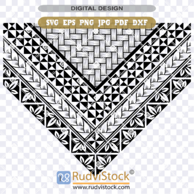Tongan Neck Pattern Design