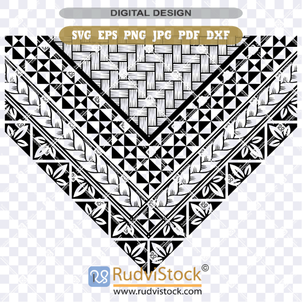 tongan_pattern Tongan Neck Pattern Design
